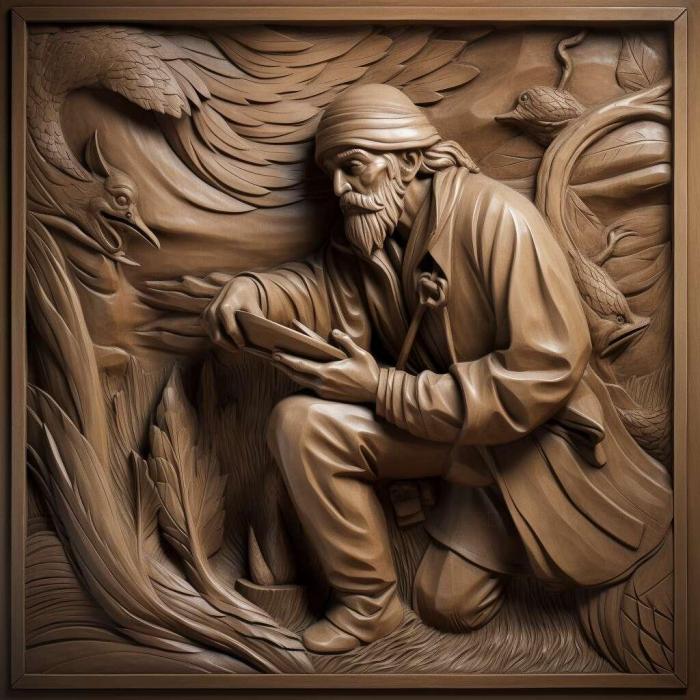 نموذج ثلاثي الأبعاد لآلة CNC 3D Art 